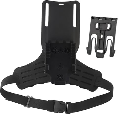 Adaptateur Combiné de Holster Tactique – Holster de Cuisse pour Chasse avec Kit QLS et Plateforme Mid-Ride