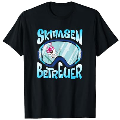 Skihasen Betreuer - Skifahrer, Schilehrer Apres Ski Party T-Shirt