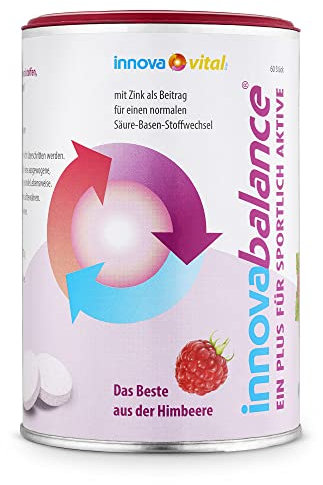 innova Balance® | Kautaler für Säure-Base-Stoffwechsel mit Mineralstoffen | Magnesium+Kalium+Mangan+Kupfer+Chrom, Optimal für den Sport