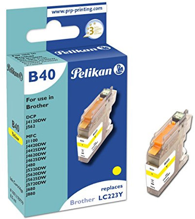 Pelikan B40 Gelb Kompatibel Tintenpatronen Pack of 1