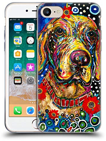 Head Case Designs Offizielle Mad Dog Art Gallery Roxie Hunde Soft Gel Handyhülle Hülle kompatibel mit Apple iPhone 7 / 8 / SE 2020 & 2022