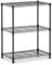 Royal Catering RCMR-760P19 Metallregal Steckregal Haushaltsregal Standregal 60x35x77 cm 120 kg schwarz