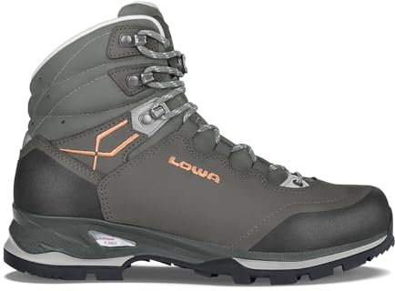 LOWA Stiefel mittel Lady Light LL grau/Koralle 38