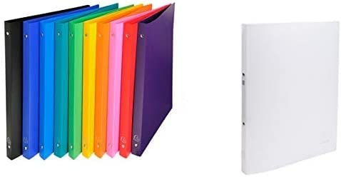 Ringbuch (PP, DIN A4, blickdicht, 2 Ringe, Rücken 15mm) in 11 Farben