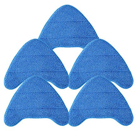 JZROME 5 Replacement Steam Mop Cleaning Pads for for Vax Steam Cleaner S85-CM, S7, S86-SF-CC, S86-SF-C