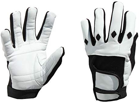 Lisaro Vollfinger Power Handschuhe/Trainingshandschuhe- Fitness Handschuhe Herren und Damen - einsetzbar als Sporthandschuhe, Gym Handschuhe, Gewichtheber Handschuhe, Fitness Handschuhe. (L)