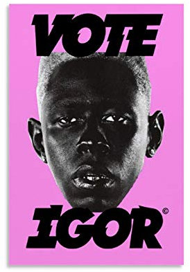 WSDSL 1 Vote Igor Leinwand-Kunst-Poster und Wand-Kunstdruck, modernes Familienschlafzimmerdekor, 30 x 45 cm