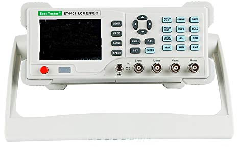 Compteur de LCR numérique de table ET4401Desktop LCR Bridge avec USB et RS-232, fréquence de mesure réglable 100 mètres de résistance ~ 10KHZ Compteurs de capacimétrie