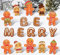 Quera 17 Stück Weihnachten Lebkuchenhof Schilder Be Merry Christmas Outdoor Rasen Schild Dekorationen Urlaub Hof Schild Wasserdicht Weg Gehweg Marker Dekorationen für Garten Winter Party Dekorationen