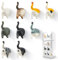 Vinsiora 9Pcs Whimsical Cat Butt Fridge Magnet - Realistic Cat Butt Magnets, Multicolor, Resin, 9 Count