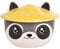 Elbenwald Waschbär Kawaii Schale mit Deckel für Anime Fans Ramen-Bowl Müslischale rundumbedruckt 550 ml Keramik grau