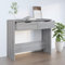 Coavain Table Console Sonoma Gris 90x36x75cm Bois D'ingénierie Buffet Cannage Salle a Manger Complete Commode Entree Couloir étagère de Bureauéeuble D'entrée étagère Arrière Canapé