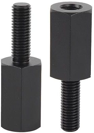 2 Pezzi di Rialzo Sedile Nero Venduto, Kit di Sollevamento Sedile, Set di Rialzi Sedile in Metallo da 2 Pollici Per X3 - Staffe di Sollevamento Sedile Ad Alta Durezza Per Una Maggiore Conservazione