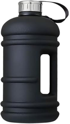 Grande bouteille d'eau de sport,gourdes d'eau pour le sport - Tasse de voyage Flacon de sport | Tasse d'eau anti-fuite de 2,2 l, bouteille d'eau athlétique avec poignée de transport, bouteilles d'eau