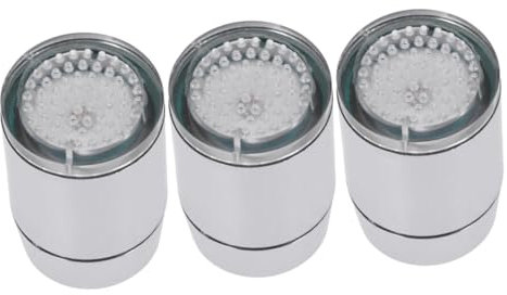 Artibetter 3 Piezas 7 grifo de lavabo torneiras de cozinha kitchen tap accesorios para los baños bano accessories el poder del agua grifo para niños cuenca grifo de agua saltar cambiar toque