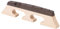 Chevalet de Banjo à 6 Cordes, Mise à Niveau en érable et ébène, Construction à Trois Pieds, pour Banjos Standard à 6 Cordes