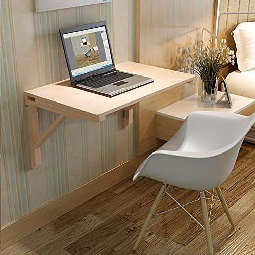 GHHDPDMJ An der Wand montierter, zusammenklappbarer Computertisch, Klapptische für kleine Räume, Küchen-Esstisch | Balkon-Hängetisch, zusammenklappbarer Wandtisch, Werkbank, modernes Design (Größe: 1