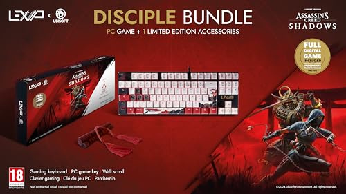 Lexip ASSASSIN’S CREED SHADOWS “ DISCIPLE” BOX PC GAME KEYBOARD