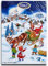 Adventskalender Schokolade Kinder Schoko Weihnachtskalender Winterlandschaft