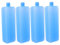 HOMSFOU Boîte De 4 Pièces Boîte à cristaux de glace pour ventilateur de climatisation Refroidisseur d'air Boîte de refroidissement poche à glace réutilisable bac à glace glacières pe Blue
