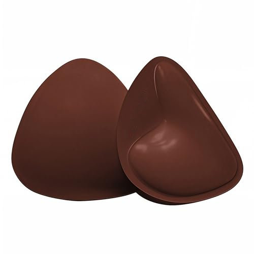 CURLADY Sticky on Bra Inserts, Double Sided Sticky Bra Push up, Strapless Bra Lift Self Adhesive Bra Pads for Backless Strapless Clothing, Wedding, Bikini and Daily Wear,Chicken Fillet Bra Inserts