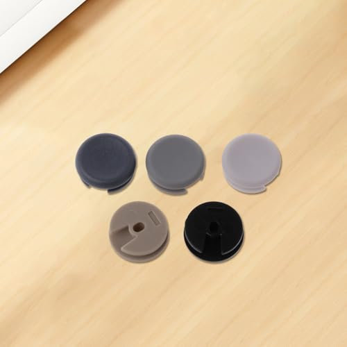 YUOIUX 5Pcs Joystick Analogico Thumbstick Grip Pulsante di Controllo Ricambio Parte di Riparazione per Nuovo 3DSLL XL