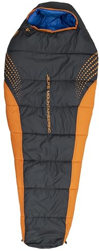 ALPS Mountaineering Blaze 0° XL Sleeping Bag – Extra Long Cold Weather Synthetic Mummy Sleeping Bag with TechLoft Silver Insulation, Draft Collar & Ripstop Shell for Winter Camping