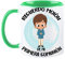 FUNNY CUP Taza Recuerdo molón de mi Primera comunión. Regalo Divertido para niño. (Verde)