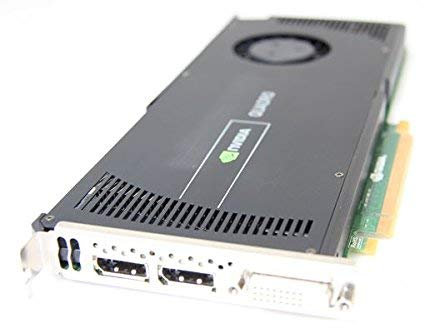 HP 671137 – 001 – HP NVIDIA QUADRO 4000 2 GB GDDR5 PCIe 2.0 x16 DVI 2x DISPLAYPORT (ricondizionato)