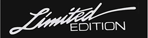 WOO LANDO Autotuning Aufkleber Limited Edition -eleganter Sticker für Motorräder und Auto - Wetterbeständiger Vinyl Sticker 16x4cm (Weiss)