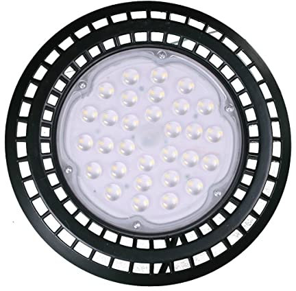 JANDEI - LED-Glocke 50W UFO Lumen LED Kapuze mit 54 LEDs, Kaltes Weiß 6000K