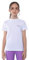 TIZAX Mädchen Kurzarm UV Schwimmshirt Kinder Badeshirt UPF50 + Schnelltrocknend Rashguard Weiß 9-10 Jahre/134-140