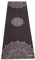 Yoga Design Lab Combo Yogamatte | rutschfest, Matte/Handtuch, Guter Halt bei viel Schweiß, Naturkautschuk | mit Tragegurt (Mandala Black, 3.5mm)