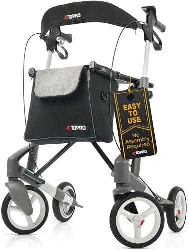 Topro Rollator (Silber, Troja 5G - Medium)