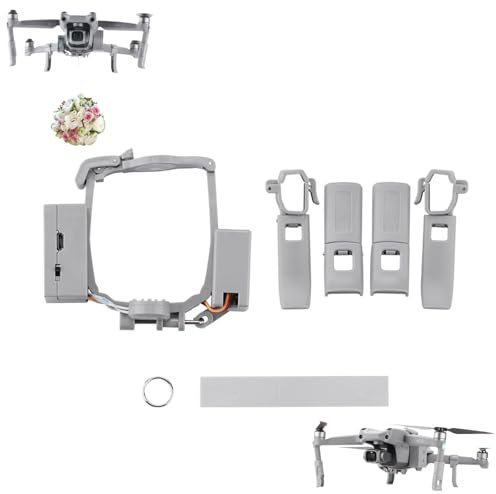 iEago RC Airdrop System per DJI Mavic Air 2 / Air 2S Sgancio Drone per Pesca Dispositivo di Trasporto con Carrello Atterraggio, Sgancio Pesca Esca Cerca Salvataggio Accessori