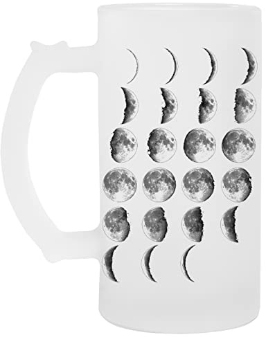 VENDAX Luna Phases Beer Cup Glass Beer Mug Cup