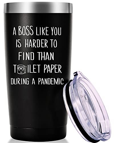 Taza de viaje con texto en inglés A Boss Like You is Harder To Find (Un jefe como tú) es más difícil de encontrar. Divertidos regalos para el día del jefe, regalos de oficina. Regalos de