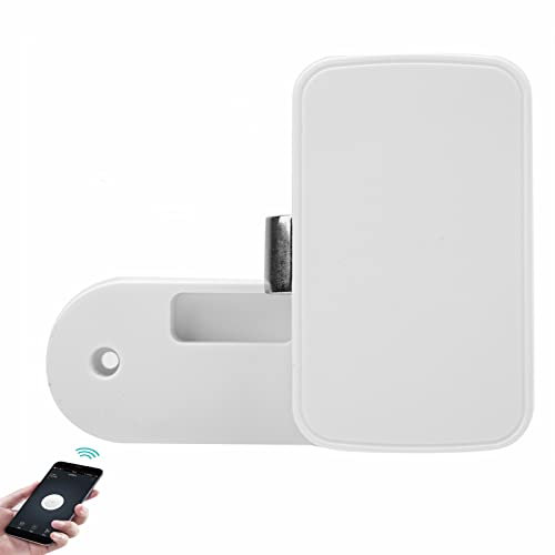 Schrankschloss Schubladenschloss Smart Lock Bluetooth APP Unlock Concealed Punch für Aktenschränke Schubladen Schränke Bücherregale für Tuya Bluetooth-Schubladenschloss für