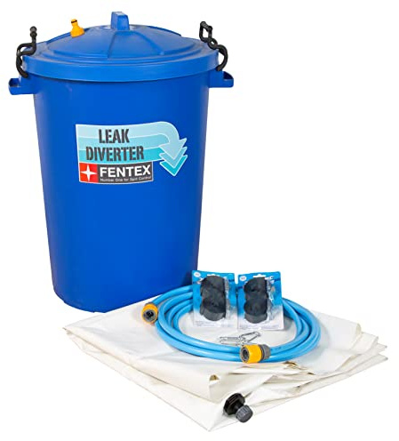 Leak Diverter Kit 2 x 2m White Tarp