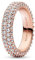 PANDORA Timeless Pavé Double-row Ring 182629C01-48