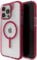 ZAGG Santa Cruz Snap iPhone 15 Pro Max Case - MagSafe Phone Case, Drop Protection (13ft/4m), Durable Graphene, Anti-Yellowing, and Scratch-Resistant Phone Case, Magenta Red