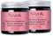 Niyok® 2-in-1 anti-transpirante Deocreme Flowers (2x40ml) • Natürliches Deo ohne Aluminium • 24h Schutz vor Geruch & Schweiß • Deodorant Creme für Damen & Herren • Feste Deo Creme vegan