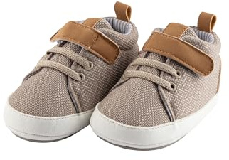 Sterntaler Baby Schuhe - Sneaker aus Canvas mit Kunstleder - Kleinkind Sommer Schuhe mit Klettverschluss und rutschfester Sohle - Babyschuhe für Jungen