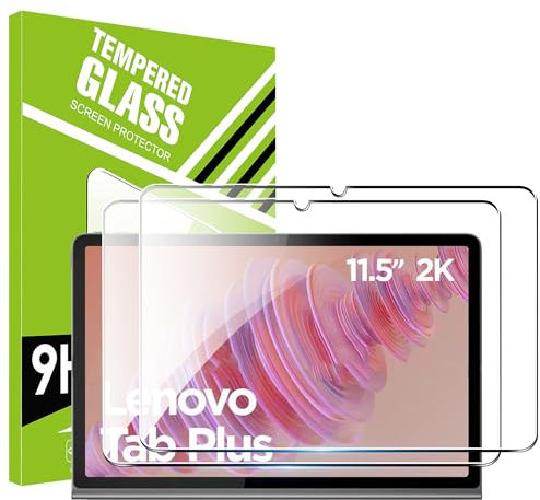FDHYFGDY 2 Stück Schutzfolie für Lenovo Tab Plus 2024 Panzerglas, kratzfest, blasenfrei, Härtegrad 9H, Displayschutzfolie für Lenovo Tab Plus 2024