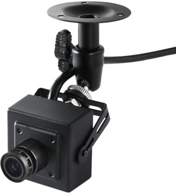 REVODATA 5MP POE Mini IP Kamera mit 360 Grad Verstellbarer Halterung, Ultra HD Indoor Small Sicherheitskamera 3.6mm Objektiv (75° FOV), Bewegungserkennung, Fernüberwachung (I706ZJ-P-TS)