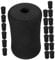 WESIEVYA High-density Foam Ankles Straps 20 Pcs Set Replacement for Cable Machines Leg Rollers Sit-up Boards