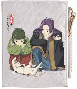 Die Tagebücher Der Apothekerin Geldbörse Anime Apothecary Diaries Poster Mehrschichtige Geldbeutel Bunt Bedruckte Aufbewahrungstasche (A)