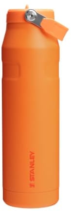 Stanley Iceflow Bottle Flip Straw 2.0 Goldenrod Coral 1.06L