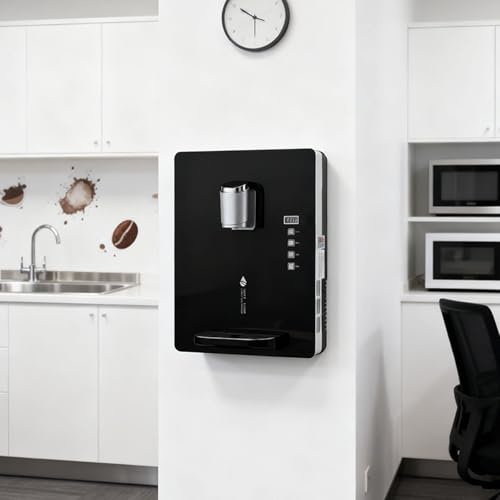 BDJSN Wandmontierter Wasserspender Mit Festwasseranschluss, Heizleistung 30 L/h, 2200 W, Netzbetriebenes Gerät Mit Elektronischer Kindersicherung, Für Zuhause, Büro Und Kantinen