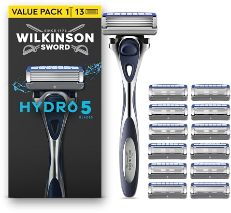 Wilkinson Sword Hydro 5 Rasierer Starter-Set, 13 Ersatzklingen